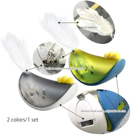 Tumbler Interactive Cat Toys For Indoor Cat Puzzle Feeder Funny Kitten Treats